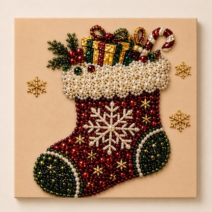X-mas Pearls™ - 3D Christmas Pearl Art Kit