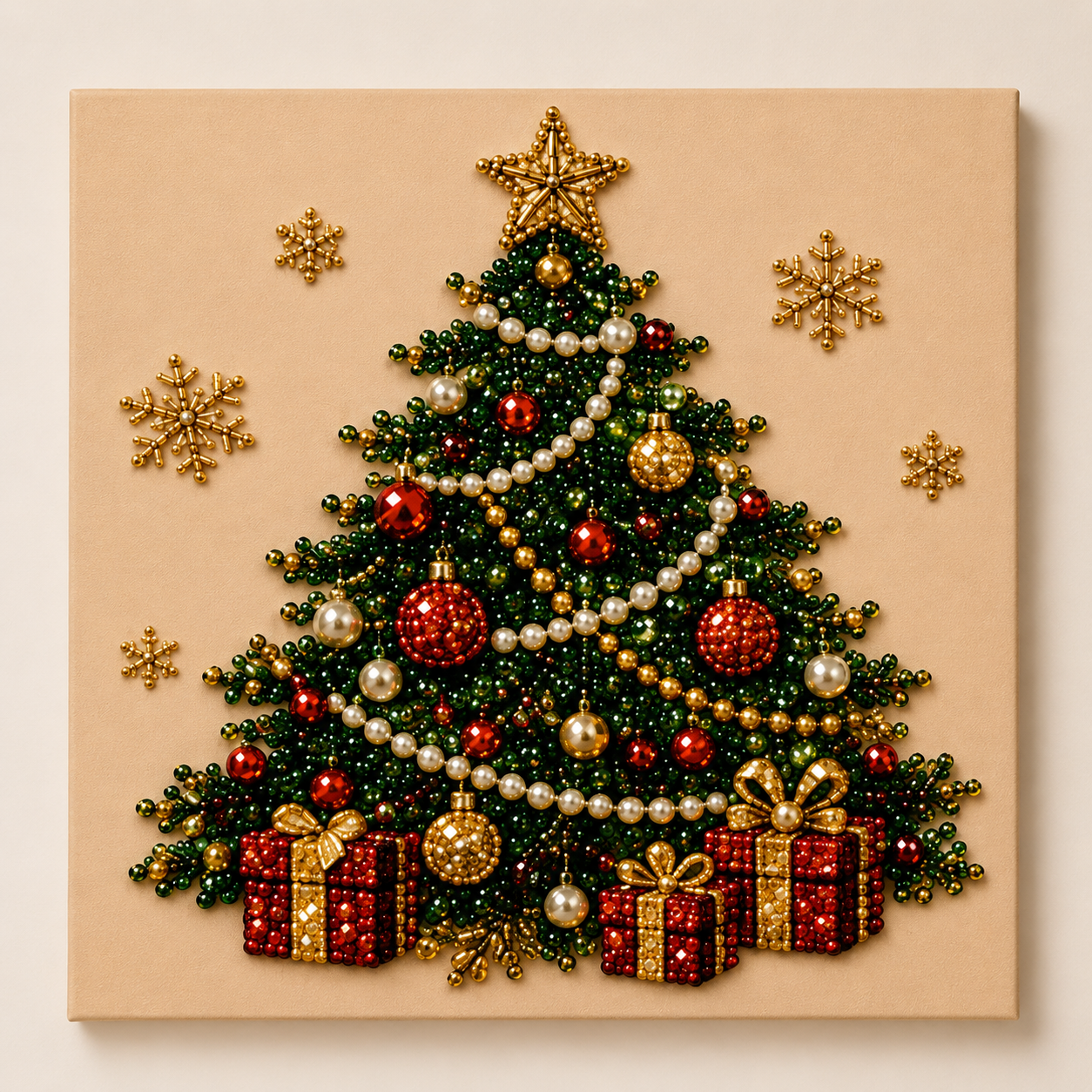 X-mas Pearls™ - 3D Christmas Pearl Art Kit